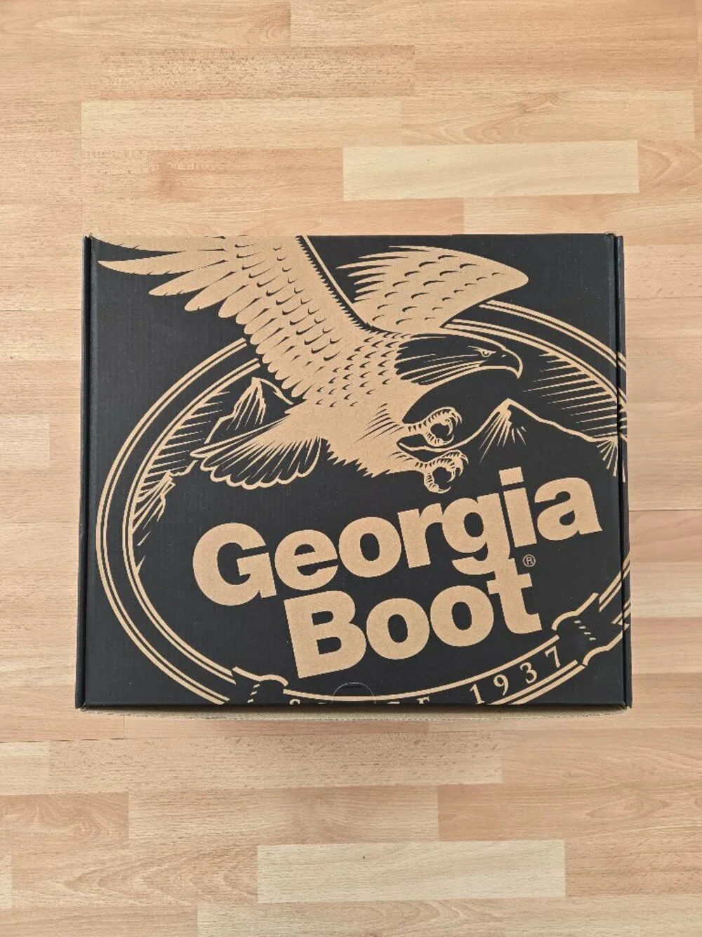 New Georgia Boot AMP LT Logger Low Heel Waterproof Work Boot 11W